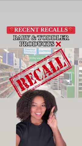 Popular baby item on the list this week 🚫 Here’s this weeks list of Children Product Recalls ❌ | #recalls #childsafety #newmom #firsttimemom #MomsofTikTok #greenscreen 