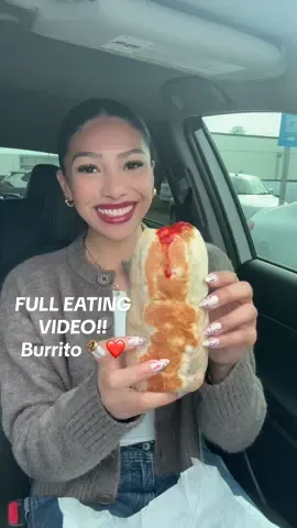 BURRITO FULL EATING VIDEO!!❤️🌯 THANK YOU SO MUCH FOR ALL THE LOVE ON YOUTUBE!!❤️🫶 I post every week @keilapacheco on yt!😊 #burrito#giantburrito#sandiegofood#burritomukbang#mukbang#mukbangfoodasmr#mukbangeatingshow#eating#eatingsounds#eatingsounds#eatingvideo#food#foodvideo#asmr#asmrsounds#asmreating#asmreatingsounds#bitbites  