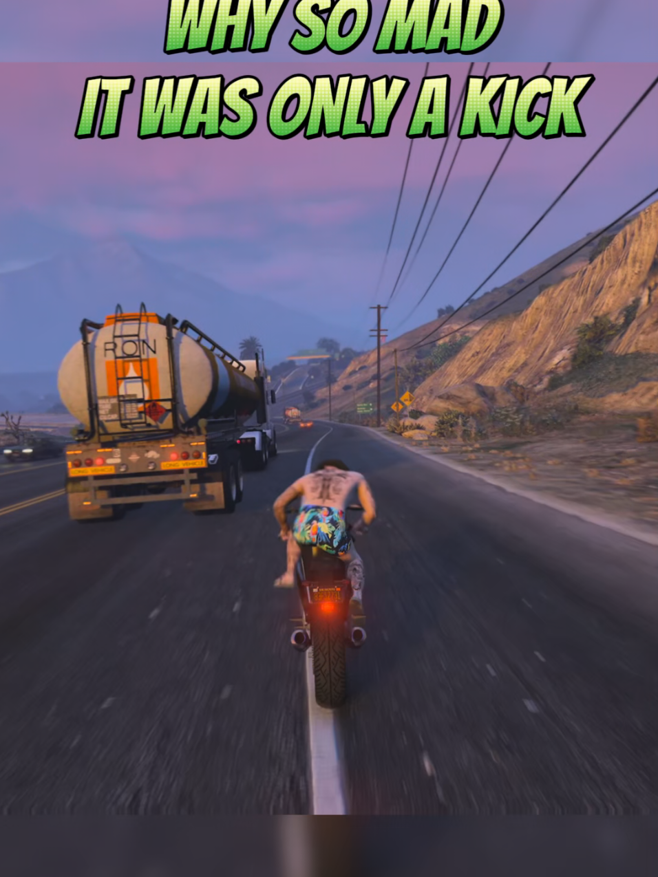 He sent it 💯 #gta5 #grandtheftauto #npcs #gtaonline  How to Kick in GTA5 (PS) 1: Hold X while unarmed 2: Kick with L1/R1