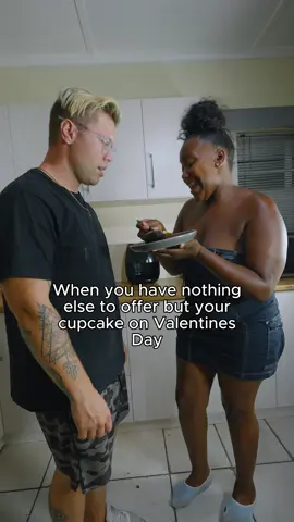 He’s always happy when he gets his cupcake 😆 #fyp #relatable #couplestiktok #trendingvideo #ValentinesDay #Relationship #mzansicomedy #xhosanation #husbandwife 