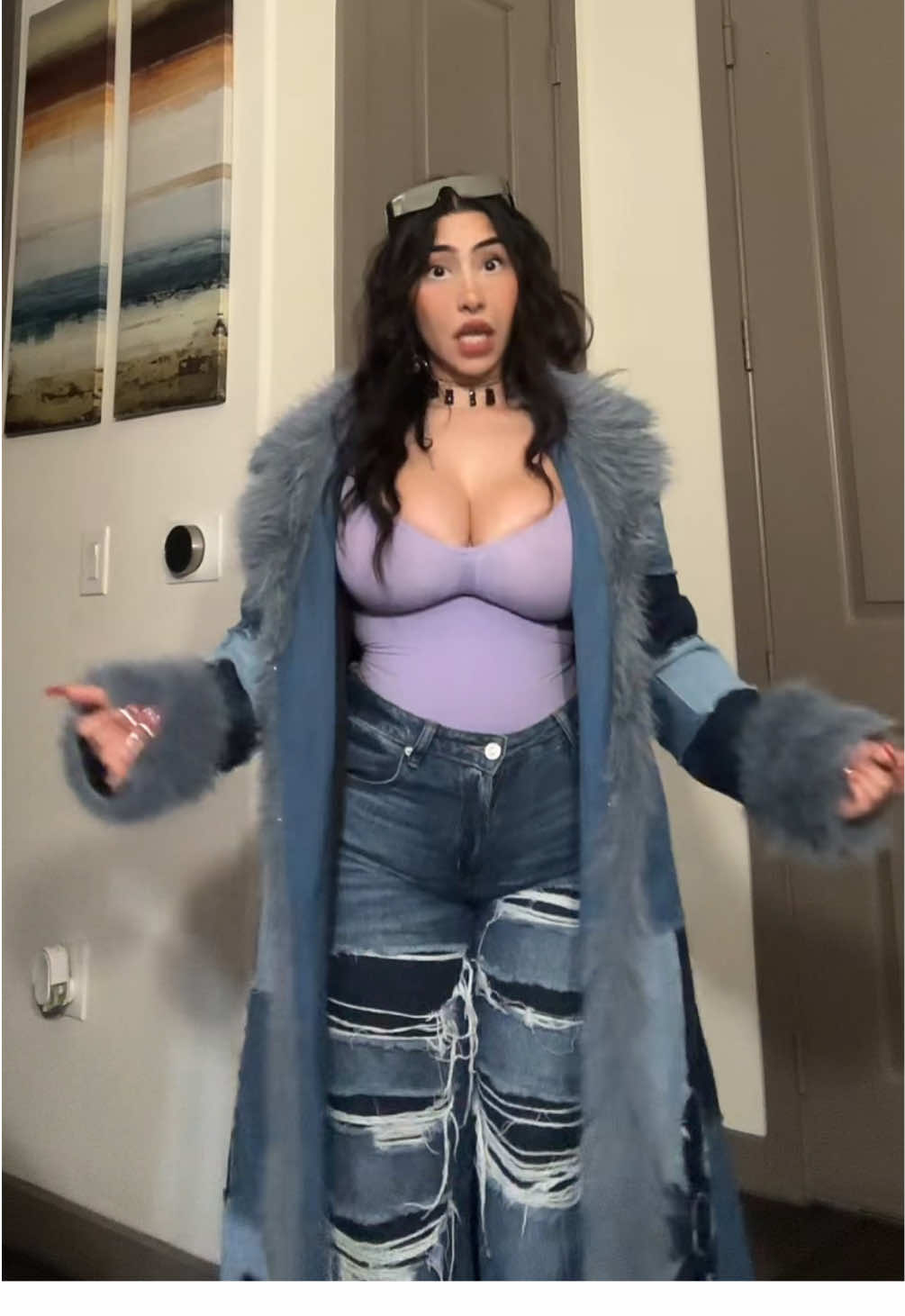 But fr tho #OOTD #denim #dollskill #whatnot #funny 