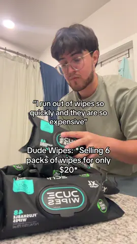 So many lol #dudewipes #wipes #wetwipes 