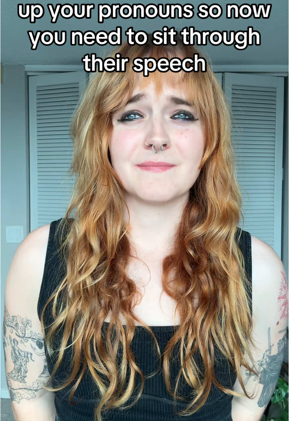 Cishet people always make such a big deal out of it, like let’s all calm down and take a couple breaths  #fyp #trans #transgender #transition #hrt #nonbinary #transfem #transmasc #pronoun #pronouns #estrogen #transfem #transwoman 