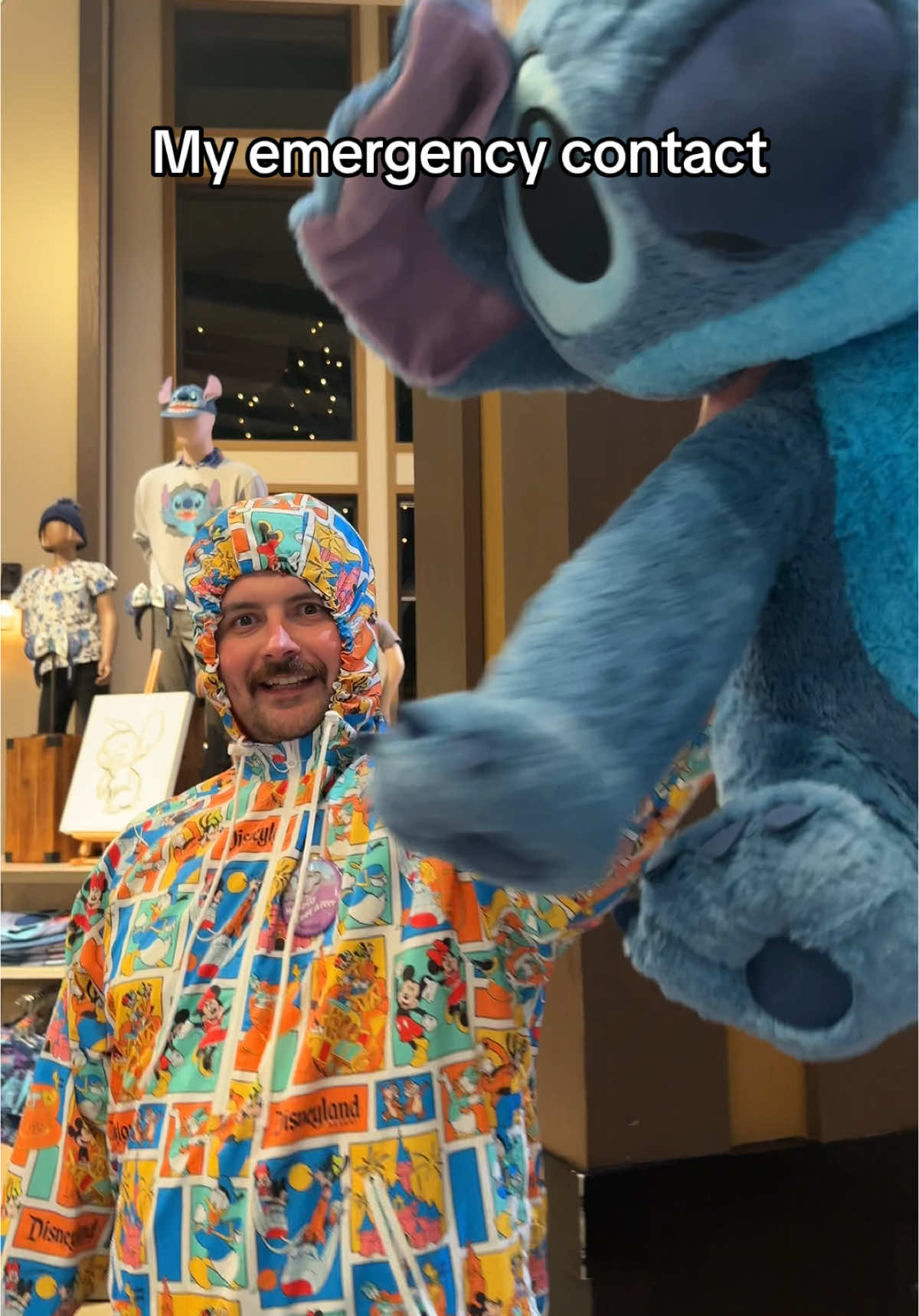 he was really excited about that stitch @Mario Mirante 
