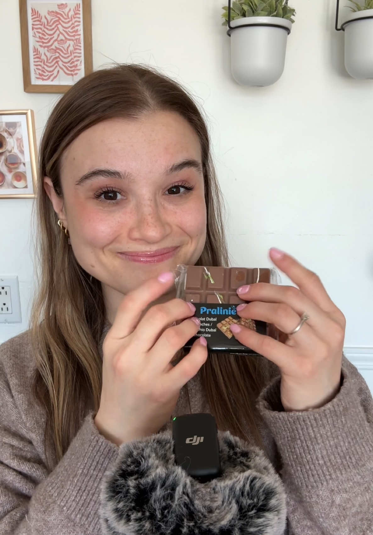 Chocolat dubaï 🍫 @Pralinière ✨ #chocolatdubai #produitreçu 