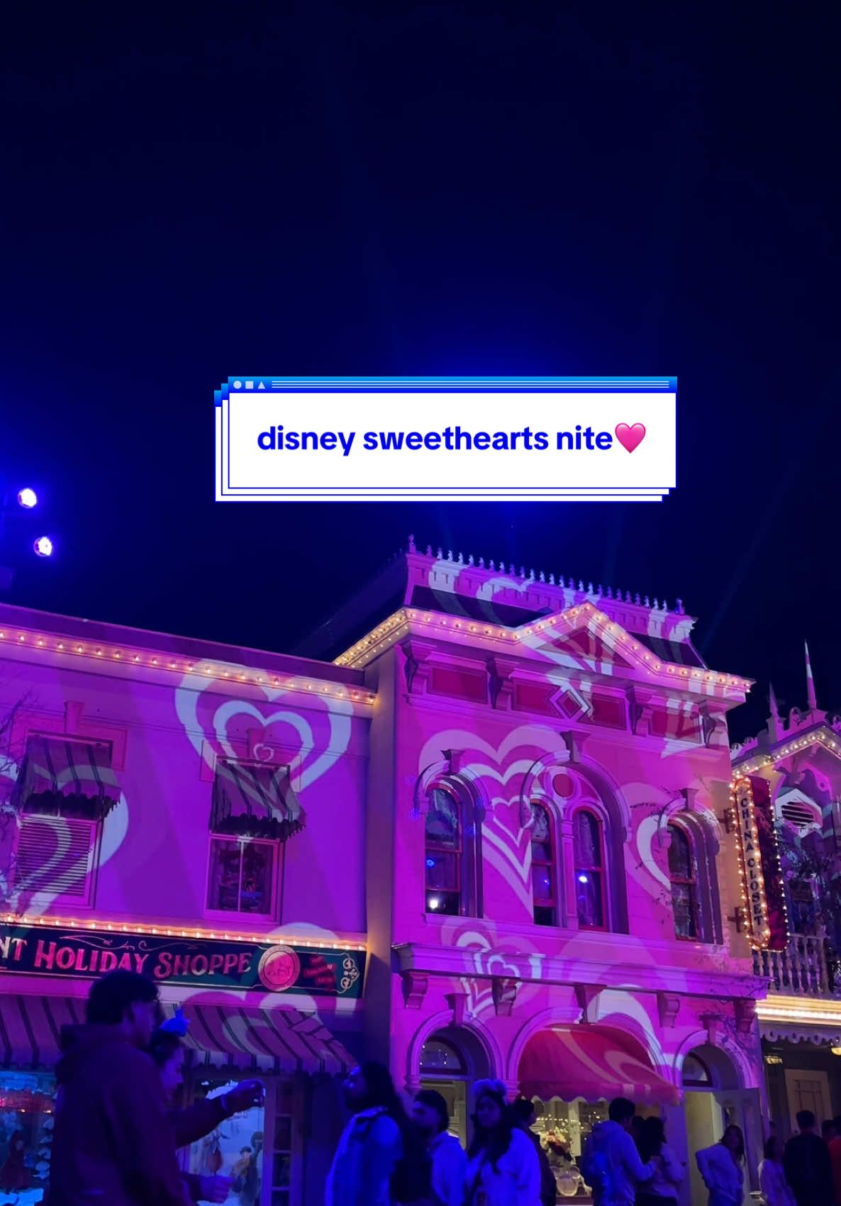 disneyland sweethearts nite! we were in line for the tangled photo opp forever😭 but I’m so glad we got the opportunity to go💞 #disneyland #disneylandsweetheartsnite #sweetheartsnite #disneyafterdark #sweetheartsnitedisneyland #disneyparks 