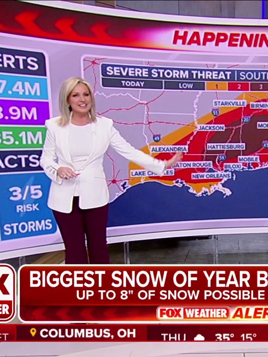 FOX News Anchor Sandra Smith spoke with FOX Weather Meteorologist Ian Oliver about the monster winter storm sweeping through the country. They also checked in with FOX Weather Correspondent Robert Ray, who was reporting about the storm from Chicago. #winter #foxweather #chicago
