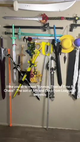 “Kronos, Titan of Time & Chaos”   My original character, and The son of jinx and Ekko from League of Legends ##leagueoflegends##jinxarcane##ekkoarcane##kronos##ticktickboom##cosplaydude637##epic##cool##liveyourlife##iowatiktok##zeotoheronetwork##the3rangerbrostudios ##cosplayisforeveryone##leterdayz