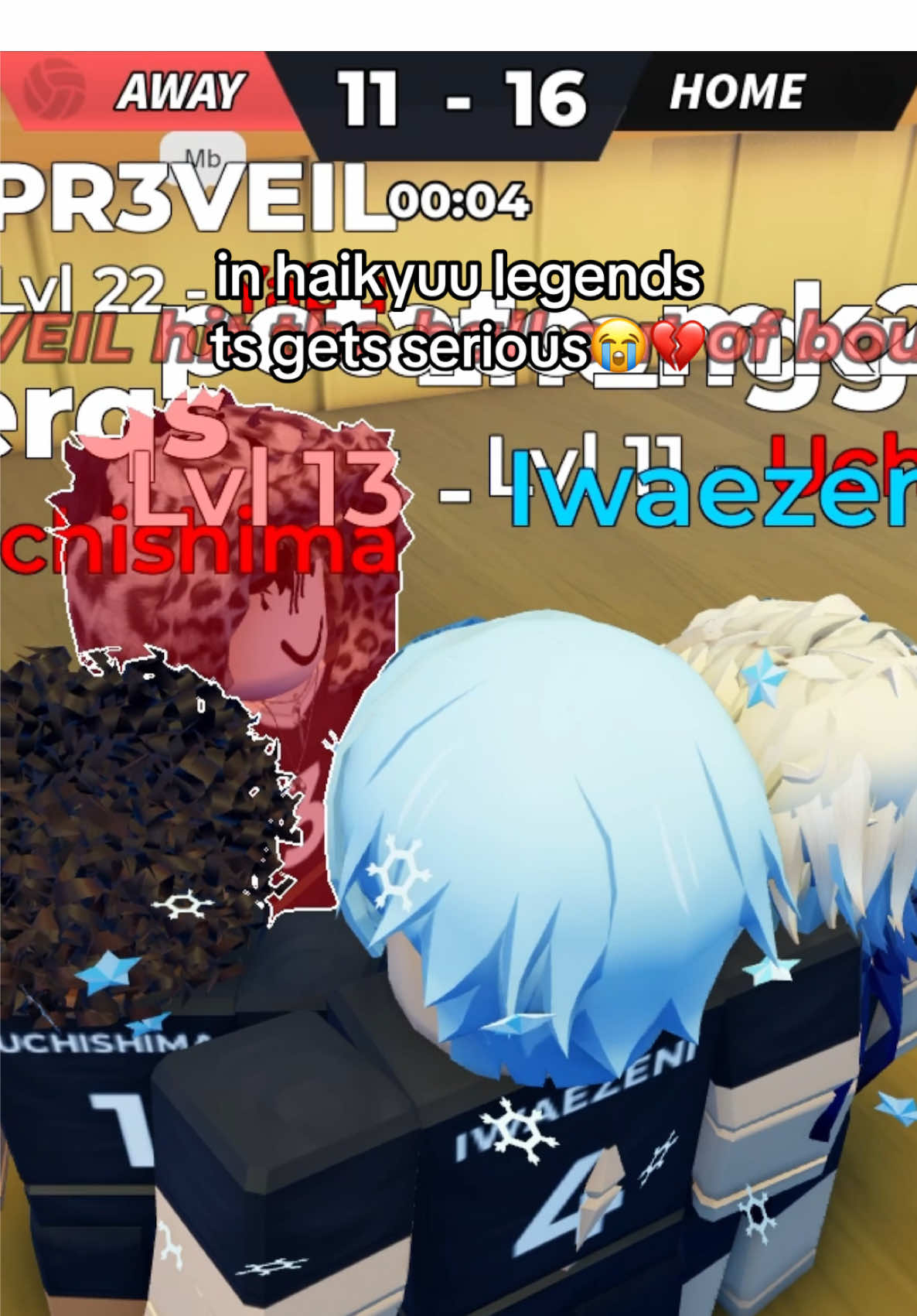 can’t have fun no more 💔 #yohxrlem #hxrlem #haikyuulegends #roblox #fyp 
