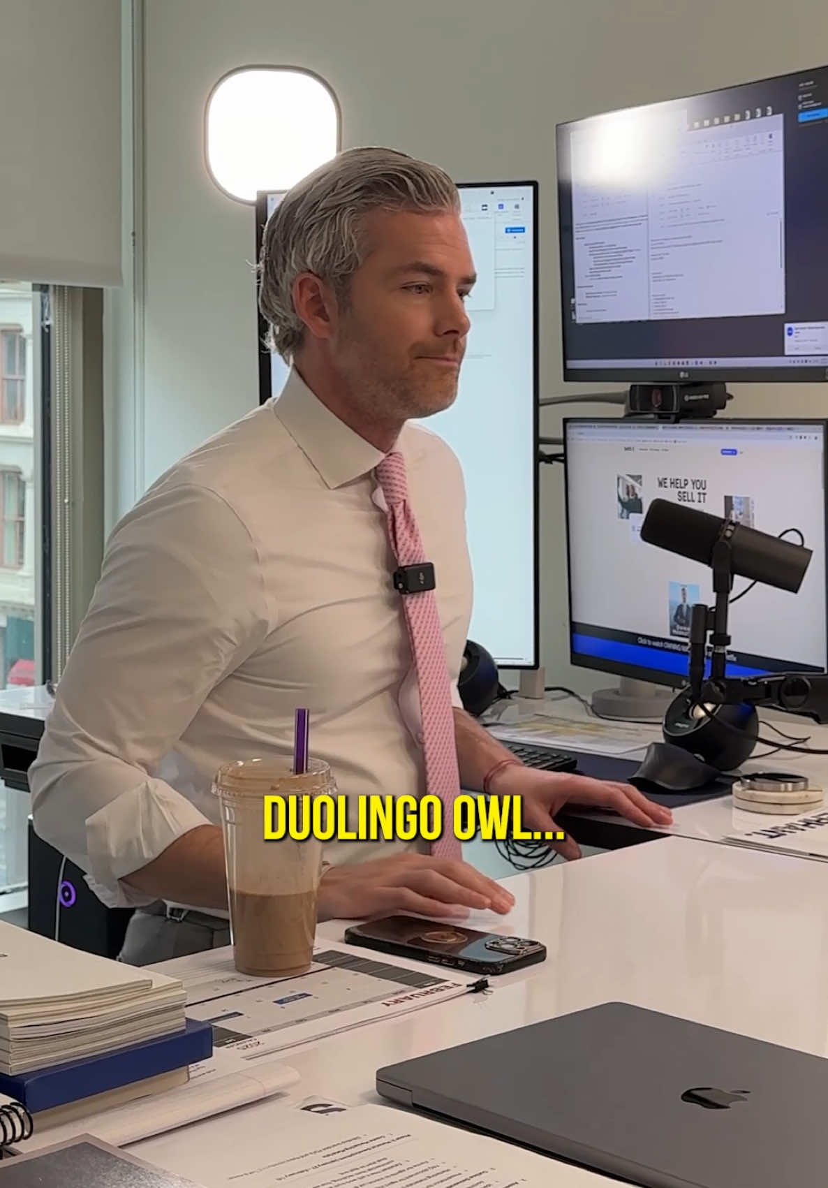 RIP DUO - Day in the life of a CEO #duolingo #ripduo 