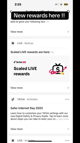 Yasss TikTok friends!!  Guess what !?? The new rewards are finally available for us so go check it out now let’s see what it do ! Ima go live ina couple mins it my birthday why not !? lol 😝 #fypシ 