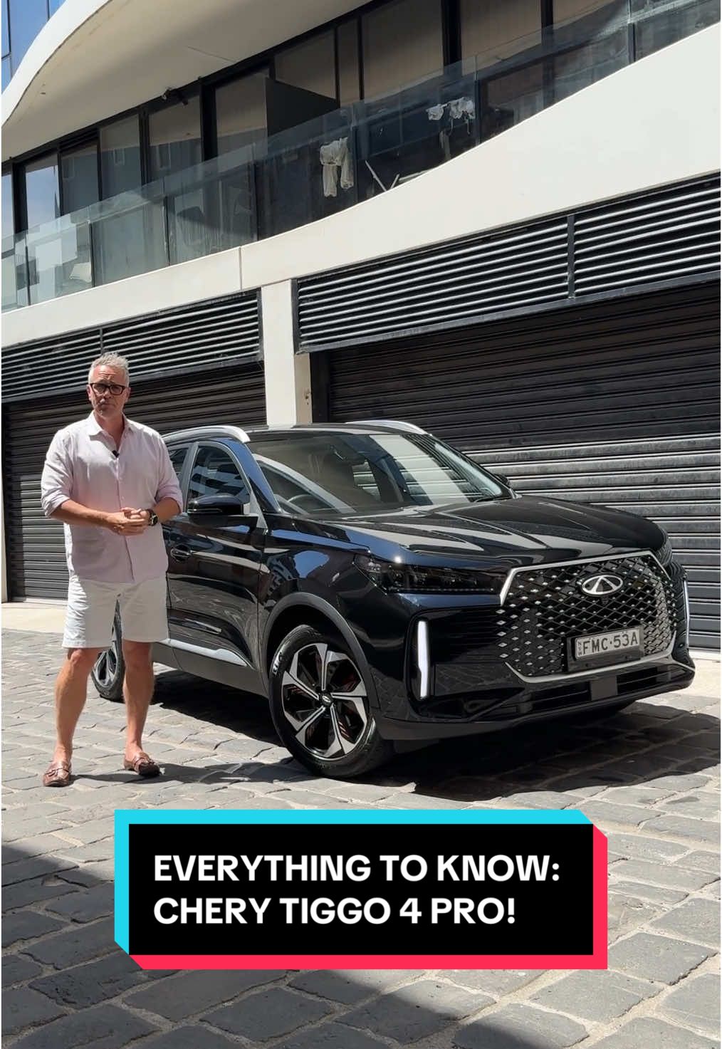 It’s not just black, it’s ✨space black✨ @james.ward.drive  #chery #cherytiggo #suv #carsoftiktok #drivecomau 