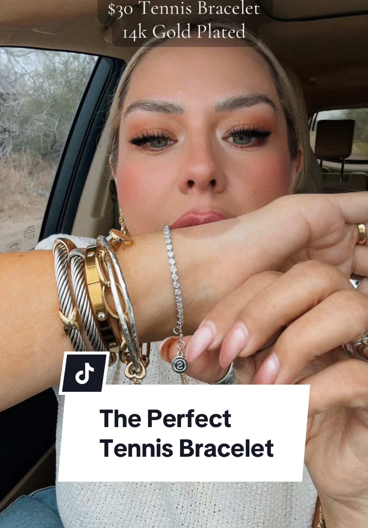 The Perfect addition to your Bracelet Stack! 👏🏼 #tennisbracelet #tennisbracelets #womenbracelet #womenbracelets #tennisbracelets💎 #womentennisbracelet 