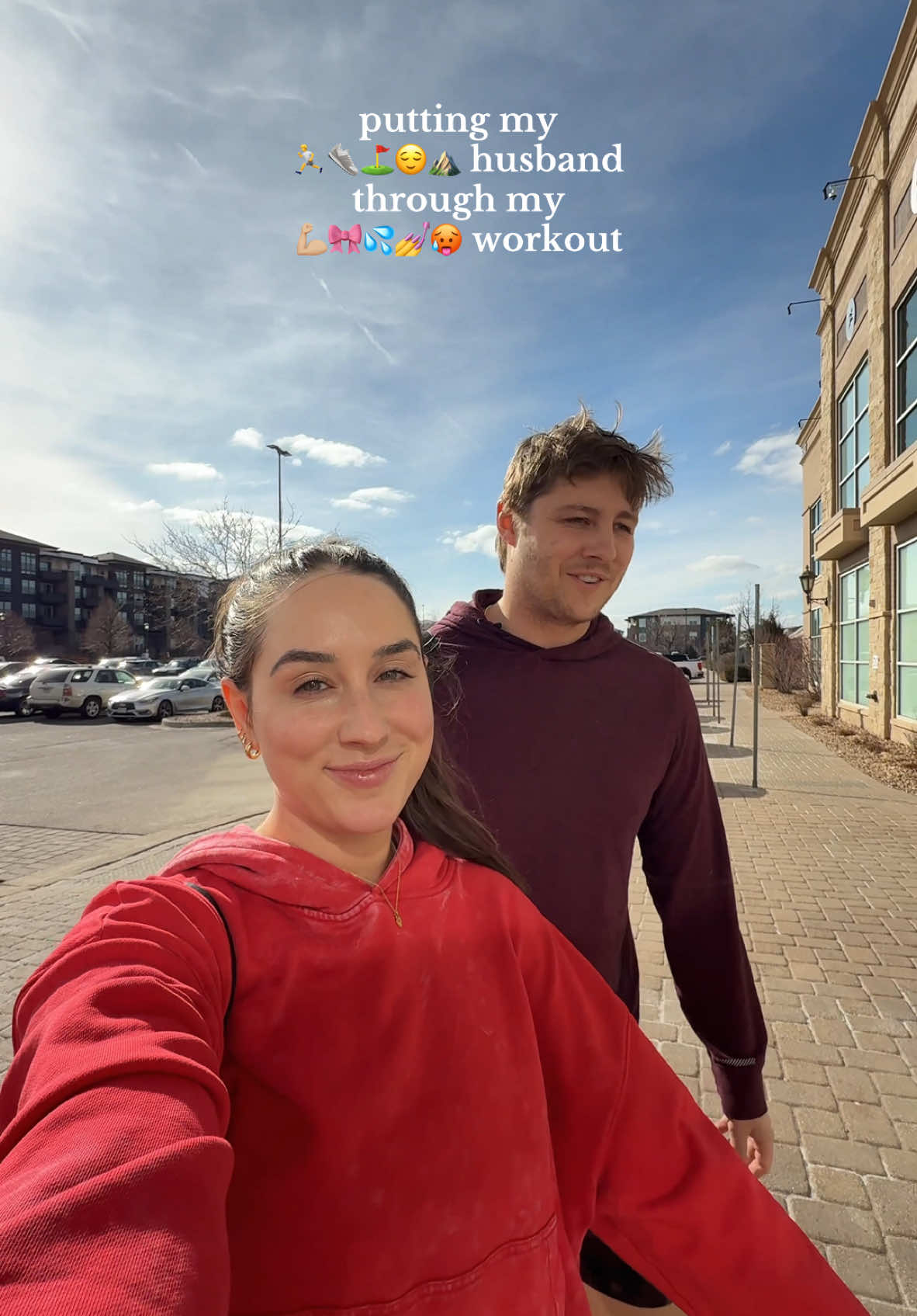 Addison clearly can’t handle the @bicahapp heat 😂🤭💅 jk thanks for being my workout buddy for a day ily @Addison Bounds 🩷 #marriage #marriedlife #husbandwife #husband #husbandandwife #workout #workoutmotivation #bicah #Fitness #gym #GymTok 