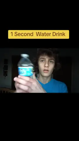 1 Second Water Drink 🤯 #water #videoviral #fybシ #viral_video 