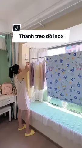 Thanh Treo Rèm Nhà Tắm ,Rèm Cửa ,Treo Quần Áo Ko Khoan INOX ,Điều Chỉnh Kích Thước#dogiadungtienich #hot #xuhuong #thinhhanhtiktok #lenxuhuong #hottrend #thinhhanh #thinhhanhxuhuong #xuhuongtiktok 
