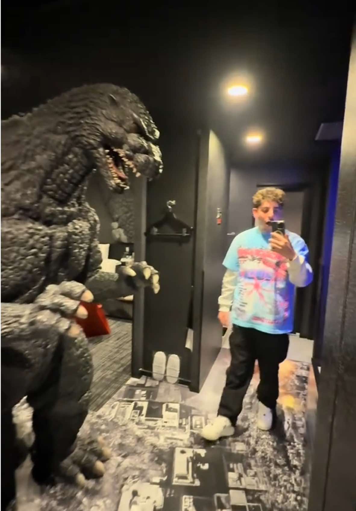 One of the craziest hotel rooms in Japan 🤯