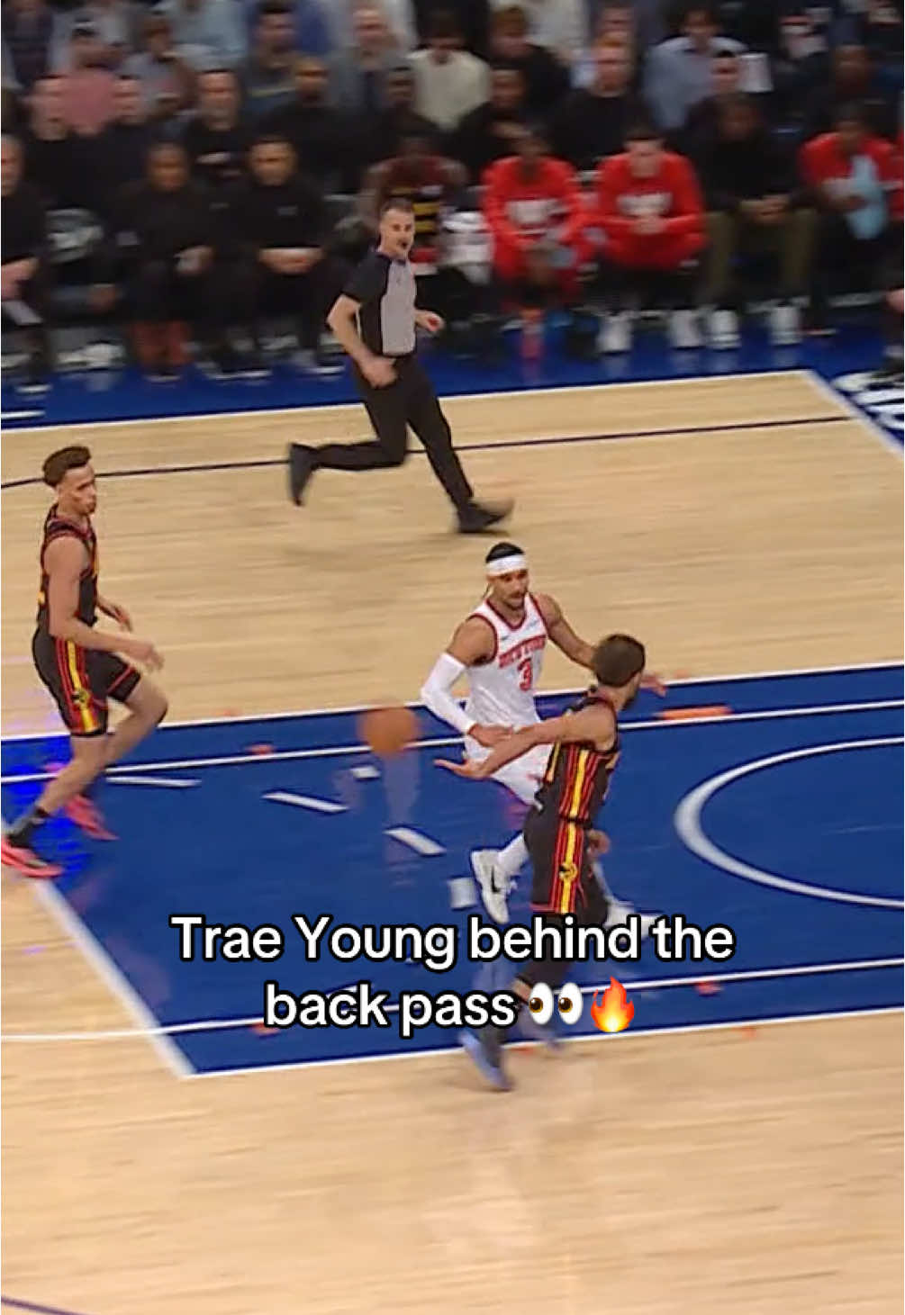 Saucey. 🔥 #NBA #bball #basketball #hoops #hawks #knicks  