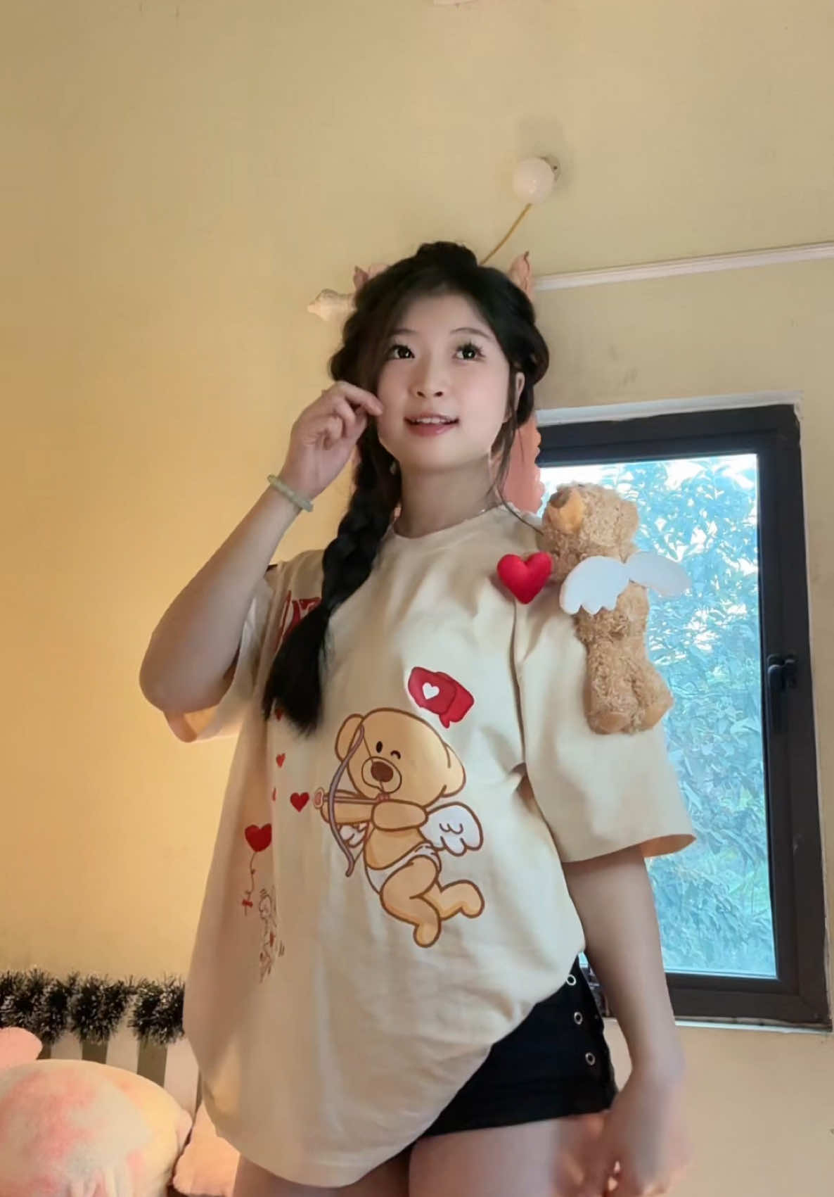 ngày mai là ngày gì ý nhỏ 🧟‍♀️😍#valentine#fidé #fide #aogangau#aogau#thuyhoa #xuhuong #fyp #viral #nhảy #dance 
