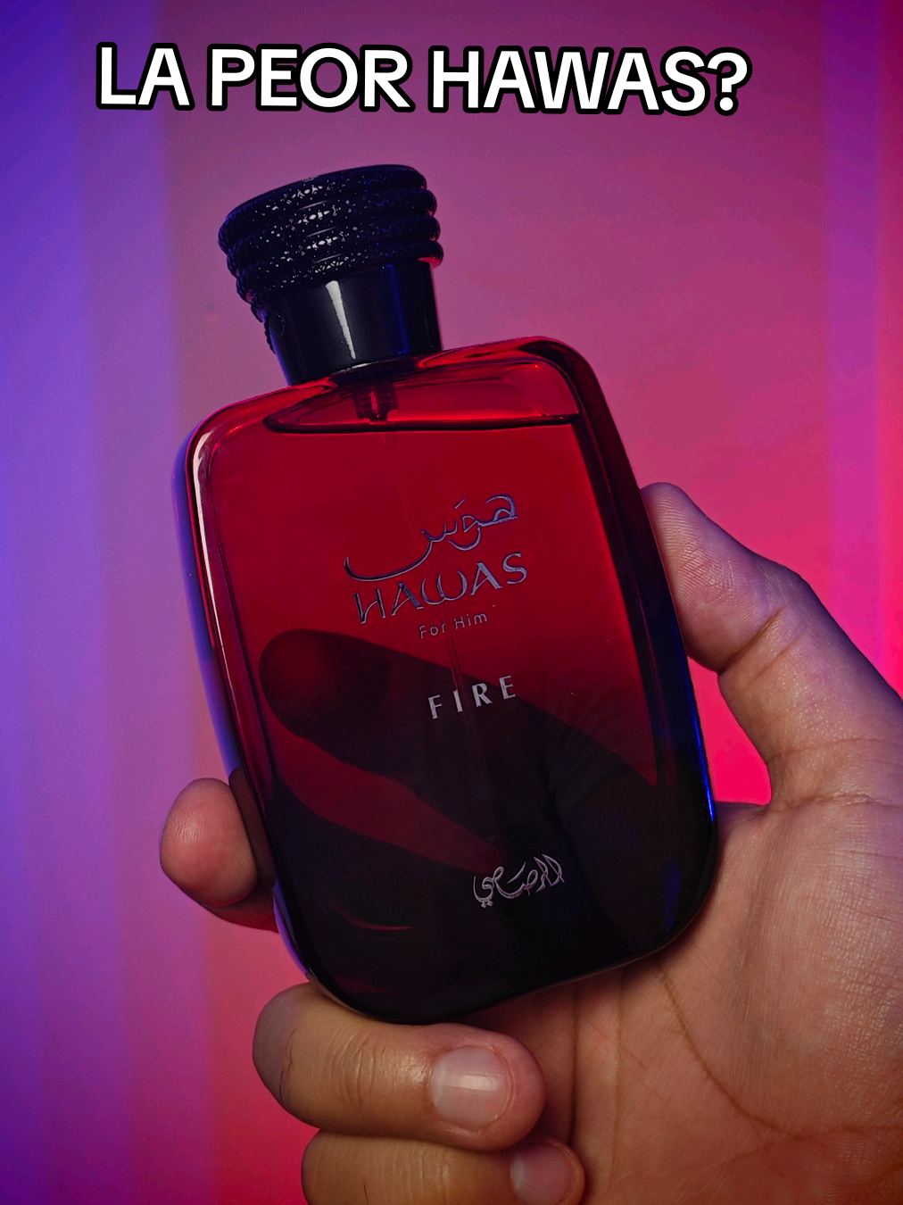 La peor Hawas? Hawas Fire, me sorprendió al olerla y encontrar una similitud con una fragancia de ZARA con menor costo  #hawasfire #rasasihawas #perfumes #fraganciasarabes  #fraganciasmasculinas 