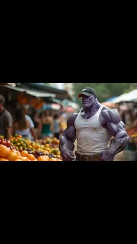 Tá difícil até pro Thanos, que virou feirante #thanos #animation #animacao #animated #animated #animate #artedigital #aivideo 