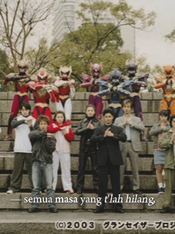 terimakasih sudah menemani masa kecil kami😊🙏 #gransazer #chouseishingrasazer #chouseishinseries #tokusatsu #childhoodmemories #nostalgia #acaratv #seriesjepang #fyp 