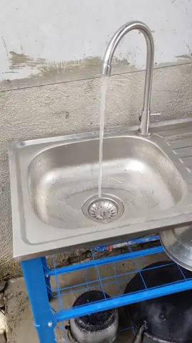 Stainless Steel Sink with PVC Stand🔥 #tiktokphilippines #portablestainlesssink #sinks #portablestainlesssink #sink 