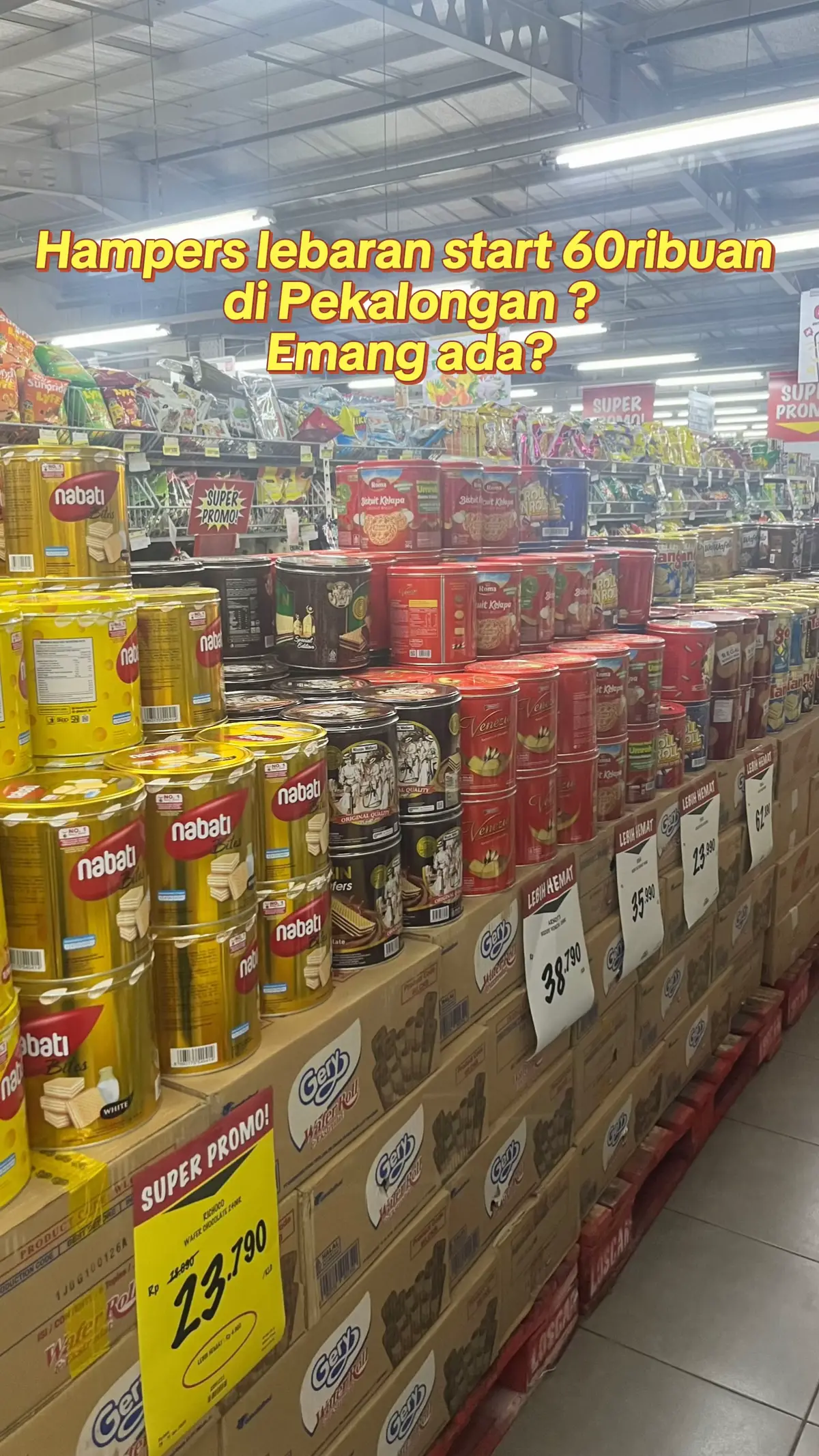 Area pekalongan raya free ongkir (s&k berlaku) yaa kaka😘 yuu buruan ikut PO #hamperslebaran #hampersmurah #parcellebaran #hampersmurahpekalongan #pekalongan 