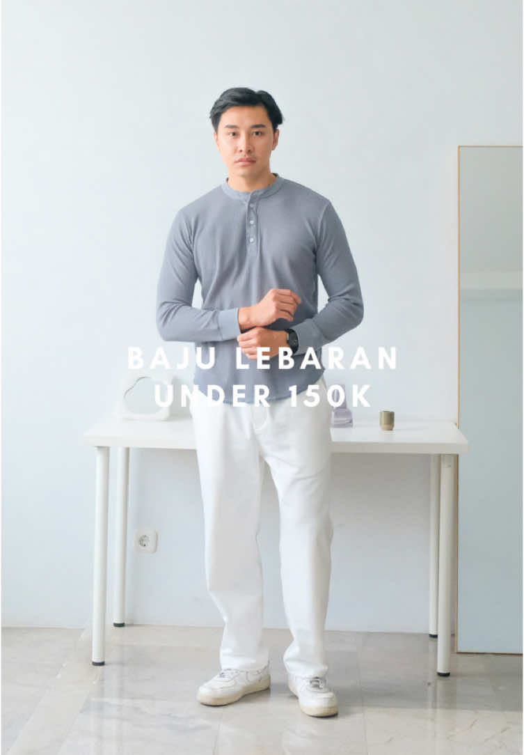 Memu baju lebaran cowok cakep, sopan, kekinian cuman 100ribuann 🥹 cek keranjang kuning broo #outfitcowok #bajucowo #outfitideas #bajulebaran #bajucowok #ramadan2025 #bajubukber #islaformen #islaofficial 