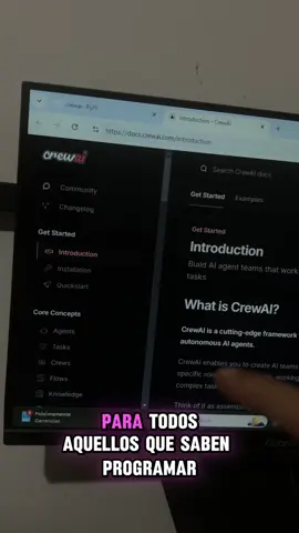 Este franework es una locura 😮#python #developer #IA #openai #chatgpt #automatizaciones #chatbot