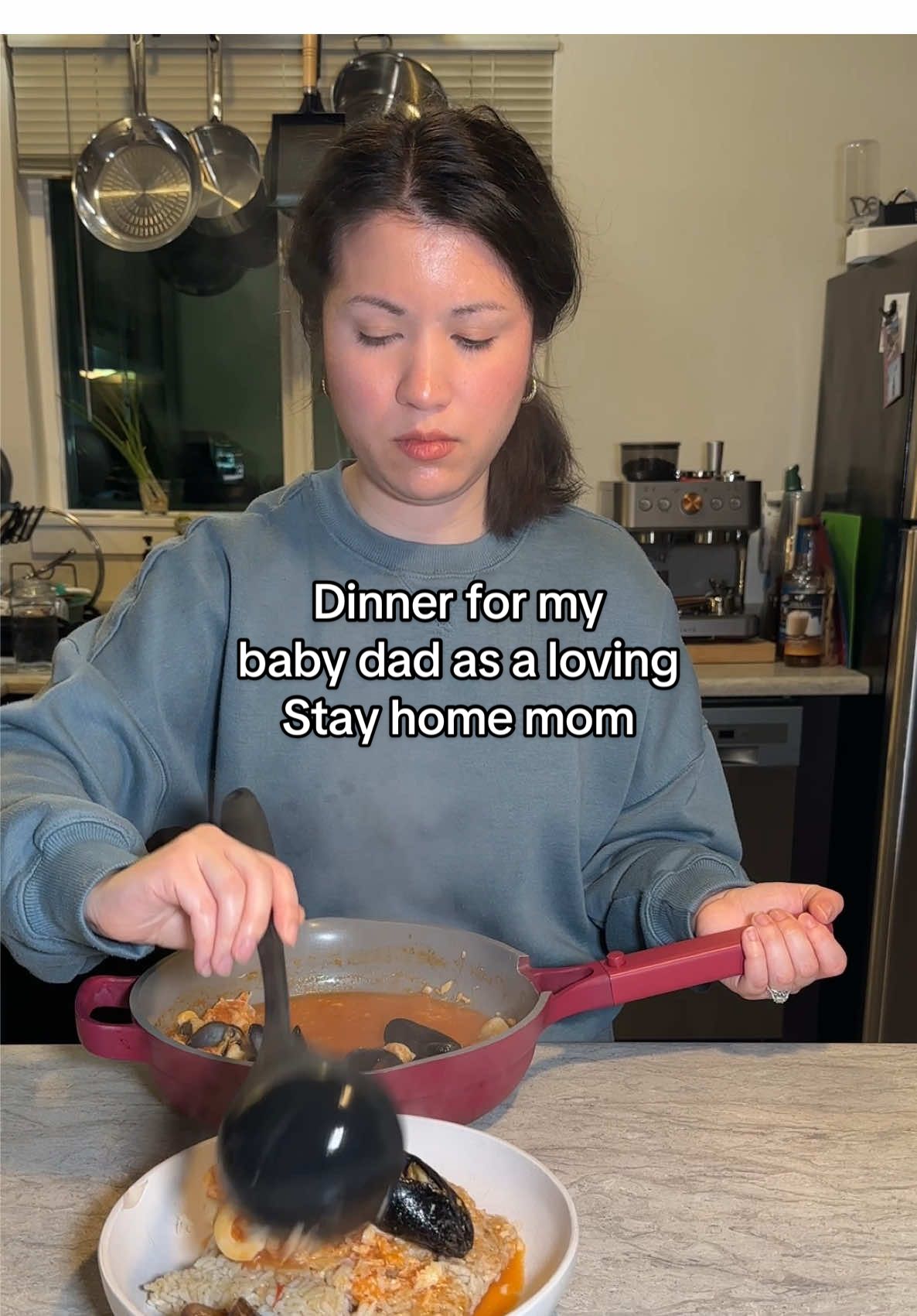 He was grateful he didn’t have to eat miso soup #fyp #fypage #dinner #MomsofTikTok #asmr #seafood #dinnerformyhusband #food #cooking #babydaddy #cookwithme 