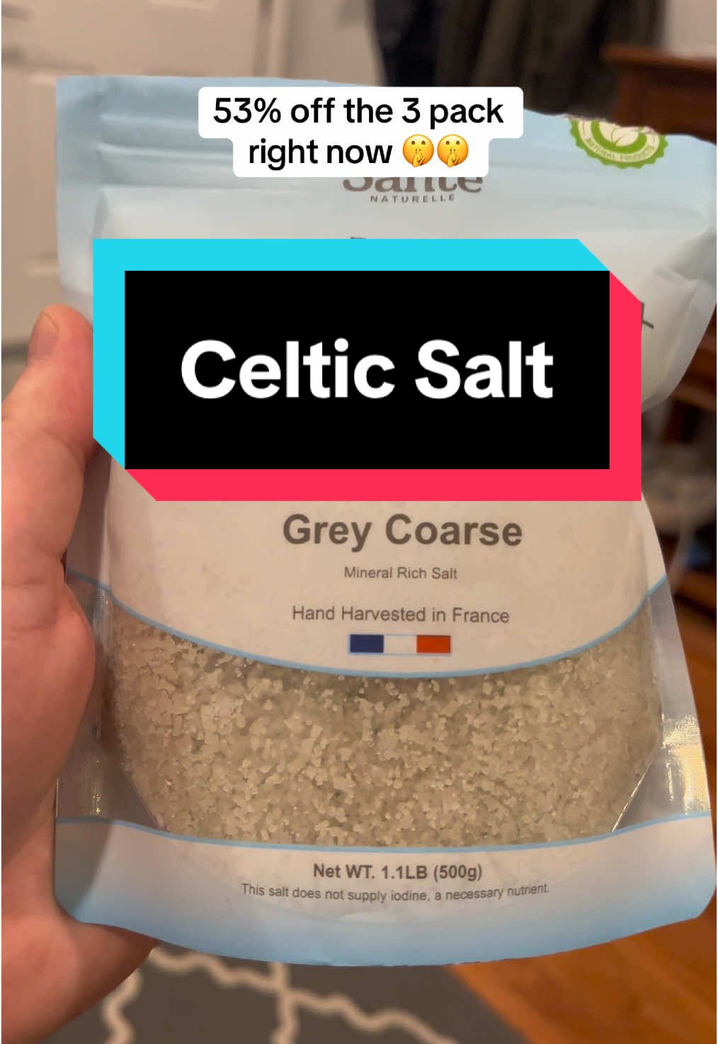 82 minerals in this here salt. Grab the 3 pack before it sells out again! #celticsalt #celticsaltbenefits #salt #tiktokshop 