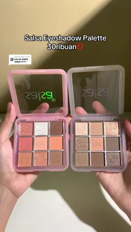 Membalas @naputrii cakep bgtt 🫶🏻 btw kalo ga percaya cek keranjang kuning langsung, btw yang mau diswarch nitip sini 👉🏻👈🏻 #eyeshadow #eyeshadowpalette #salsacosmetic #fyp #foryou 