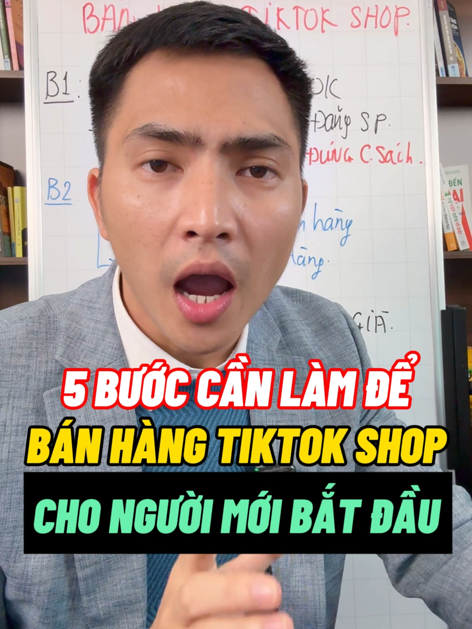 5 bước cần làm để bán hàng tiktok shop cho người mới bắt đầu #damvantuan #banhangtiktokshop #xaykenhtiktok #livestreambanhang #quangcaotiktok