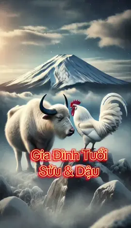 Gia đình tuổi Sửu và tuổi Dậu #kynguyenai #xuhuongtiktok40 #12congiap #tuoisuu #tuoidau 