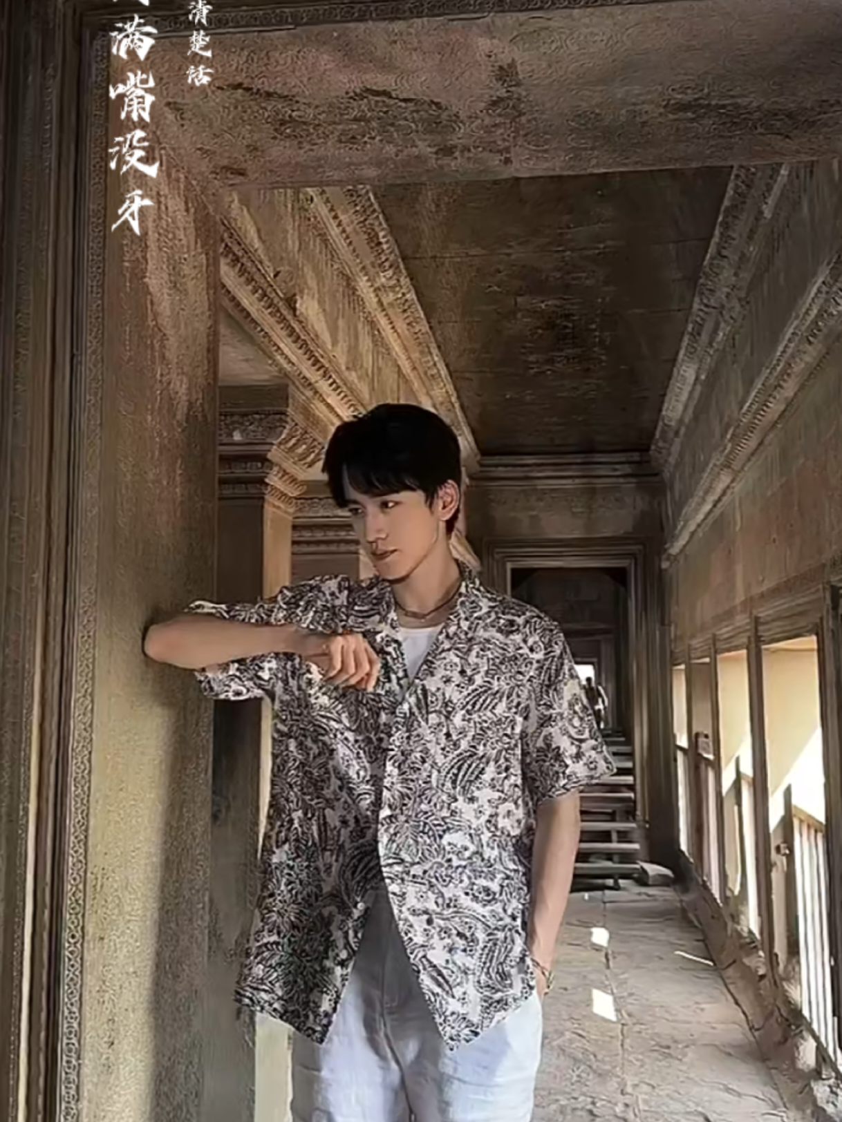 idol #wanghongyi visit #cambodia🇰🇭 