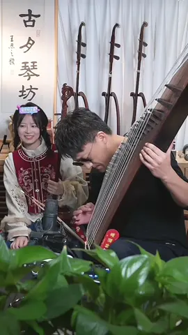 二饼竖弹古筝 #古筝 #二饼力哥媛媛直播间 #二饼胡拉 #力哥拉二胡 #chinesemusic #music #fyp 