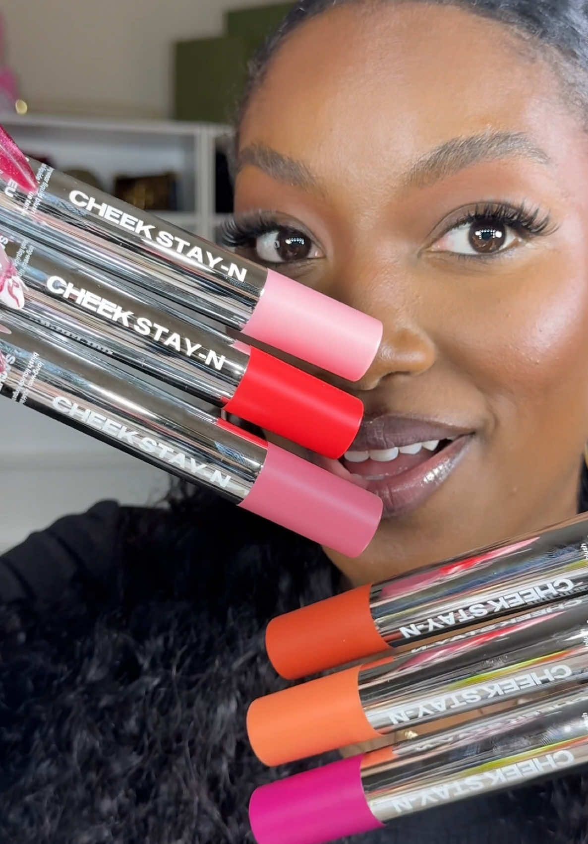 BRAND NEW @SACHEU Beauty US Cheek Stay-N BLUSH is now LIVE on the TikTok shop!  . These swatches look AMAZING! Which color should we try on first?? 🩷 #sacheubeauty #blush #blushtrend #tiktokshop #tiktokshopsuperbrandday 