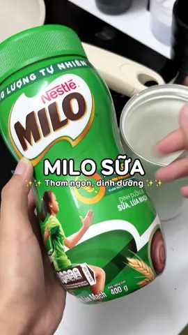 Milo thơm ngon ✨✨ #mizcheereview #review #milo #sualuamach 