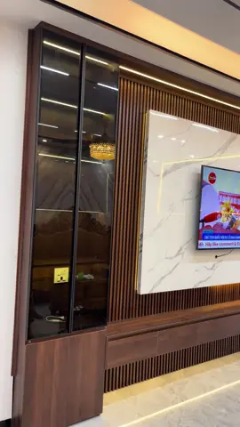 Vách tivi đẹp hiện đại #xuhuong #vachtiviphongkhach 