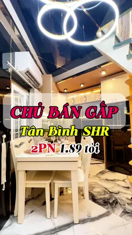 Nhà phố đẹp quận Tân Bình 2 phòng ngủ giá rẻ chỉ 1.89T, SHR, cách 10m ra hẻm xe hơi #nhapho #nhadeptanbinh #nhatanbinh#nhatainhthanh #nhagiare #reviewnhadep #bds2chiem 