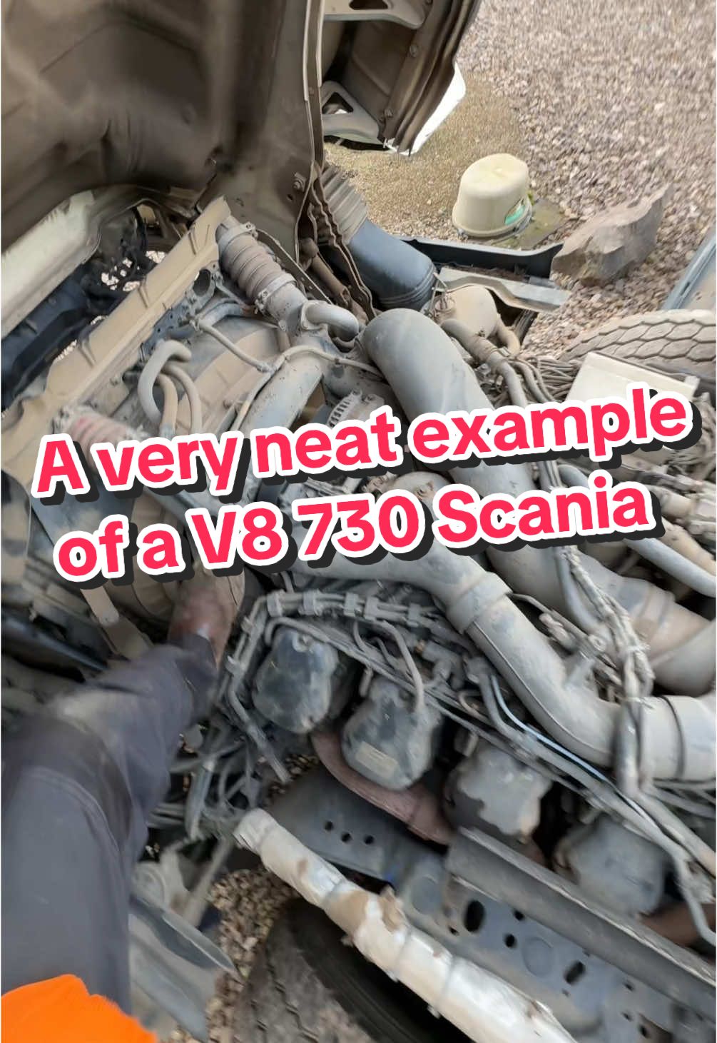 She’s a beauty just needs a little TLC and she will be back pulling heavy plant in no time.. 🚜  #v8 #scania #730 #heavyequipment #quarry #mechanicsoftiktok #mechaniclife #mechanic #graft #fyp #bluecollar #dieselpower #fixstuff #howitworks 