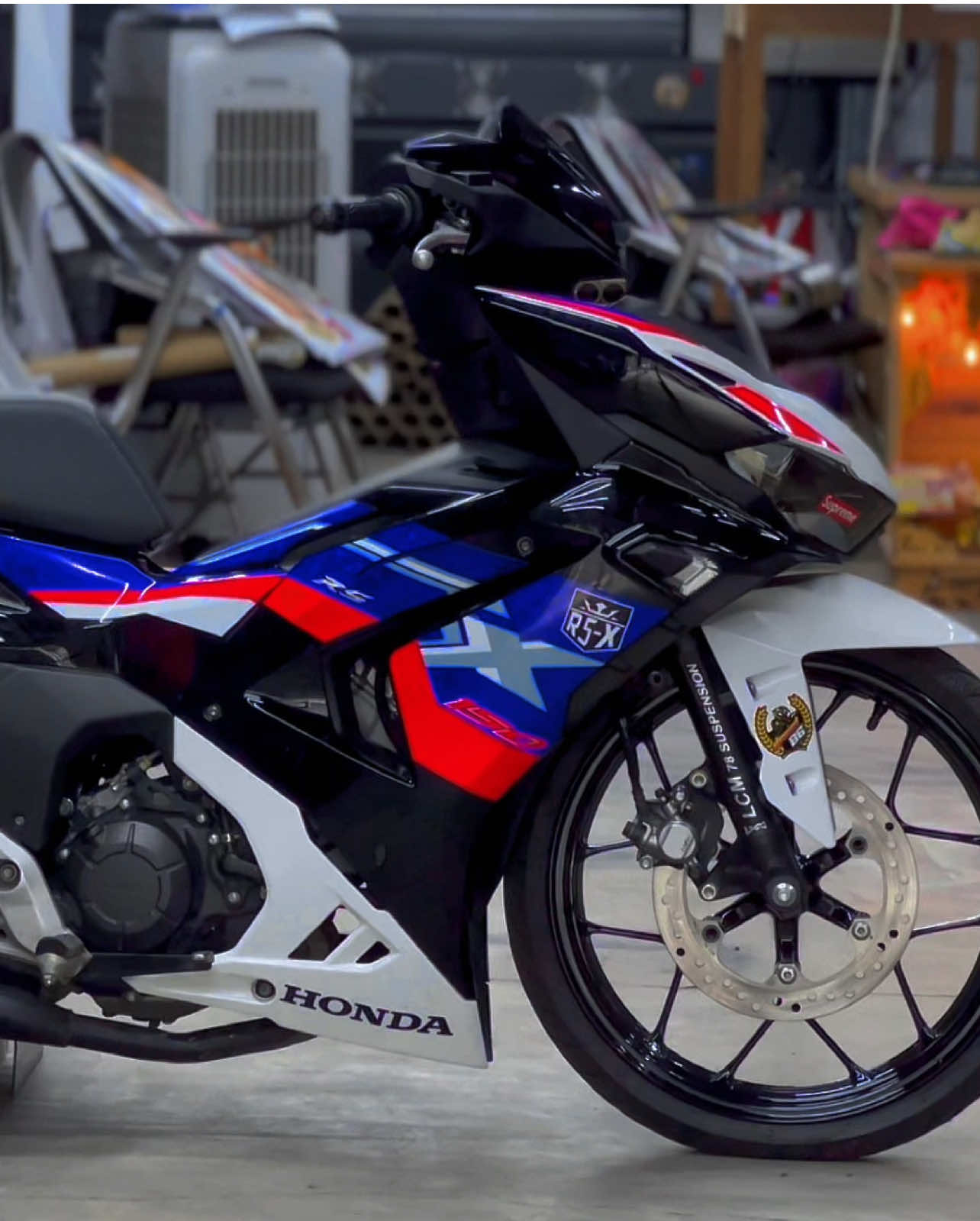 🍀 Lên Tem HRC phiên bản trắng đen 2024 cho ae tham khảo nhaaaa 🔥🇻🇳 #winner #winnerx #BaNgocDecal #rs150rvietnam🇻🇳official #rs150 #rs150malaysia_official #winnerv3 