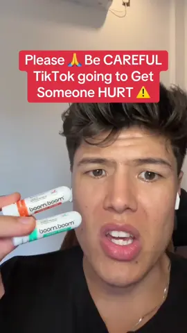 Replying to @user9963763797681 please be cautious and don’t get scammed #boomboom #congestion #TikTokShop The Real BoomBoom Nasal Sticks are great 