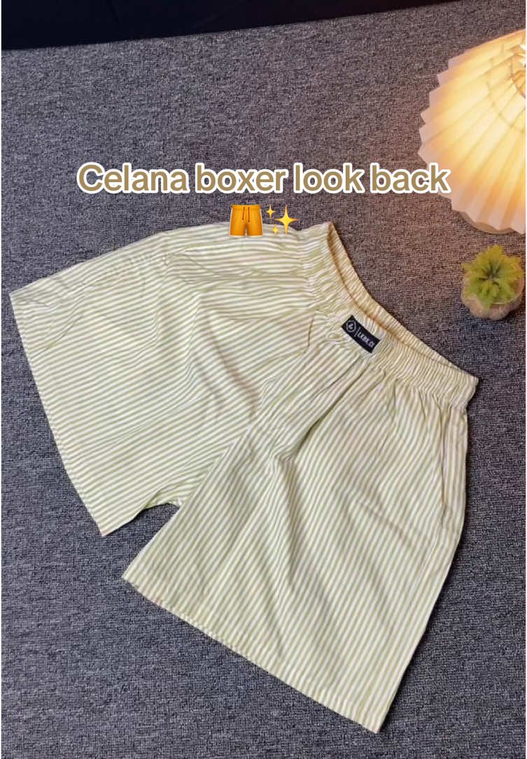 Celana boxer from lookback, cakep serius ngga bohong 🙌🏻 #fyp #chill #foryou #youpage #fashionforyou #outfit #racuntiktok #celanaboxer #celanacowo 