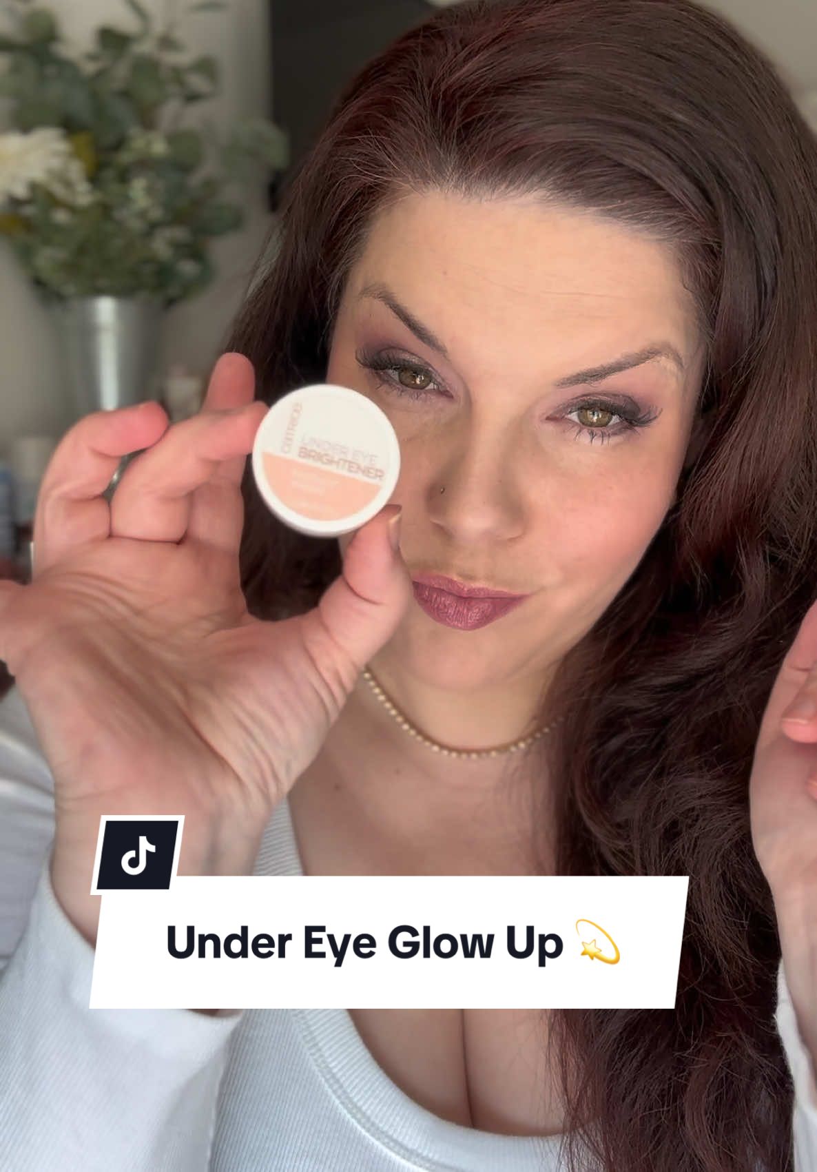 #creatorsearchinsights Need a Quick Undereye Glow Up? Let’s Brighten them Up 🌟  A touch of an under-eye brightener (color corrector) can instantly make you look more awake and refreshed. Say goodbye to dark circles and hello to a glowing look! ✨ I would recommend the @Catrice Cosmetics Instant Awake Brightener, affordable and easy to work with, this and concealer is all you need for that awake under-eye look. Be sure to tag a friend who needs to try this and if you like these kinds of tips be sure to follow for more!  #undereyeglow #quickbeautytips #brighteningundereyes #GlowUp #concealingformatureskin #tiredeyesmakeup #undereyebrightener 