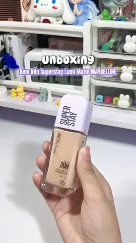 Chiếc video “để dành” gần 3 tháng 🤭✨ #maybelline #kemnen #kemnenbatsang #superstay #chephutot #unboxing #review #hottrend #xh #xuhuong #fyp 