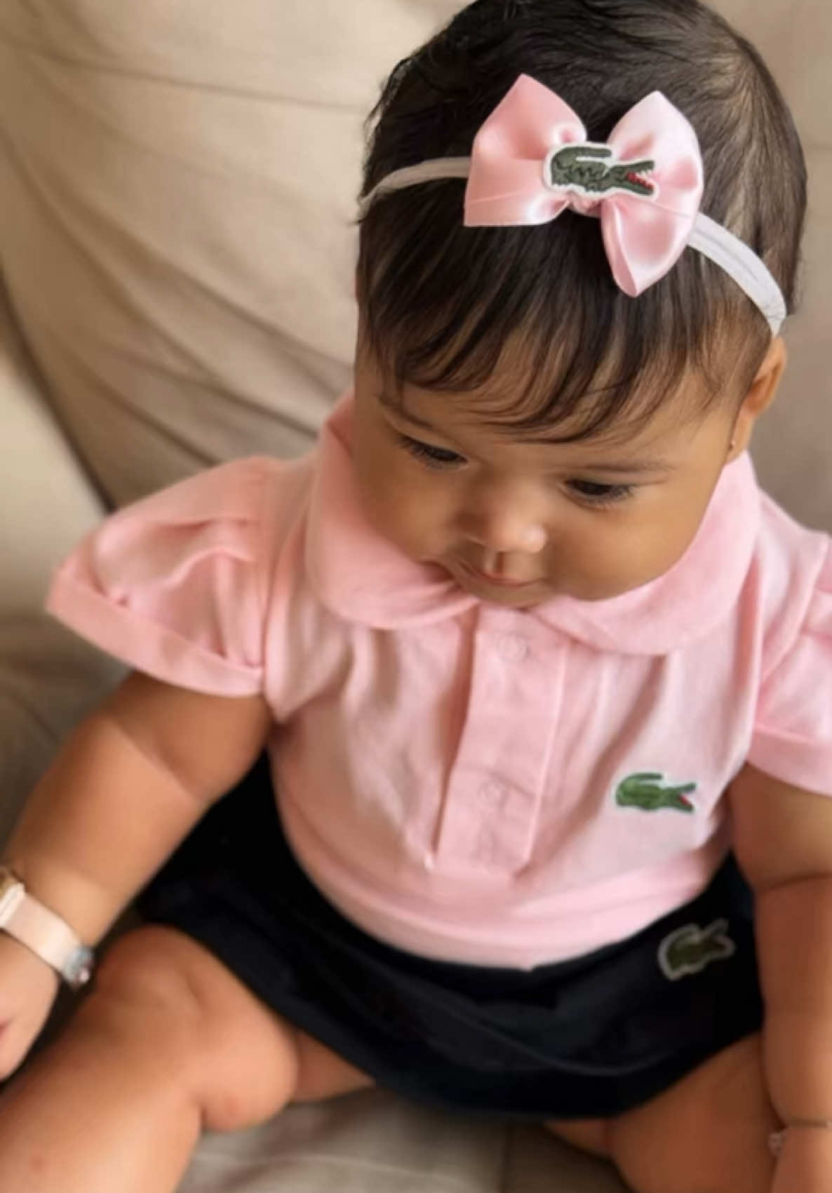 LANÇAMENTO 🚀  Conjunto bebê   Body + Shorts saia  Atacado: 65,00 varejo: 85,00 TAM: P- 0 a 3 meses/ M- 4 a 7 meses/  G- 8 a 12 meses/1- ano  Acessórios vendidos a parte #lookdemilhoes🔥🔥 #babytiktokers😘 #pililicokids #elesusampililicokids 