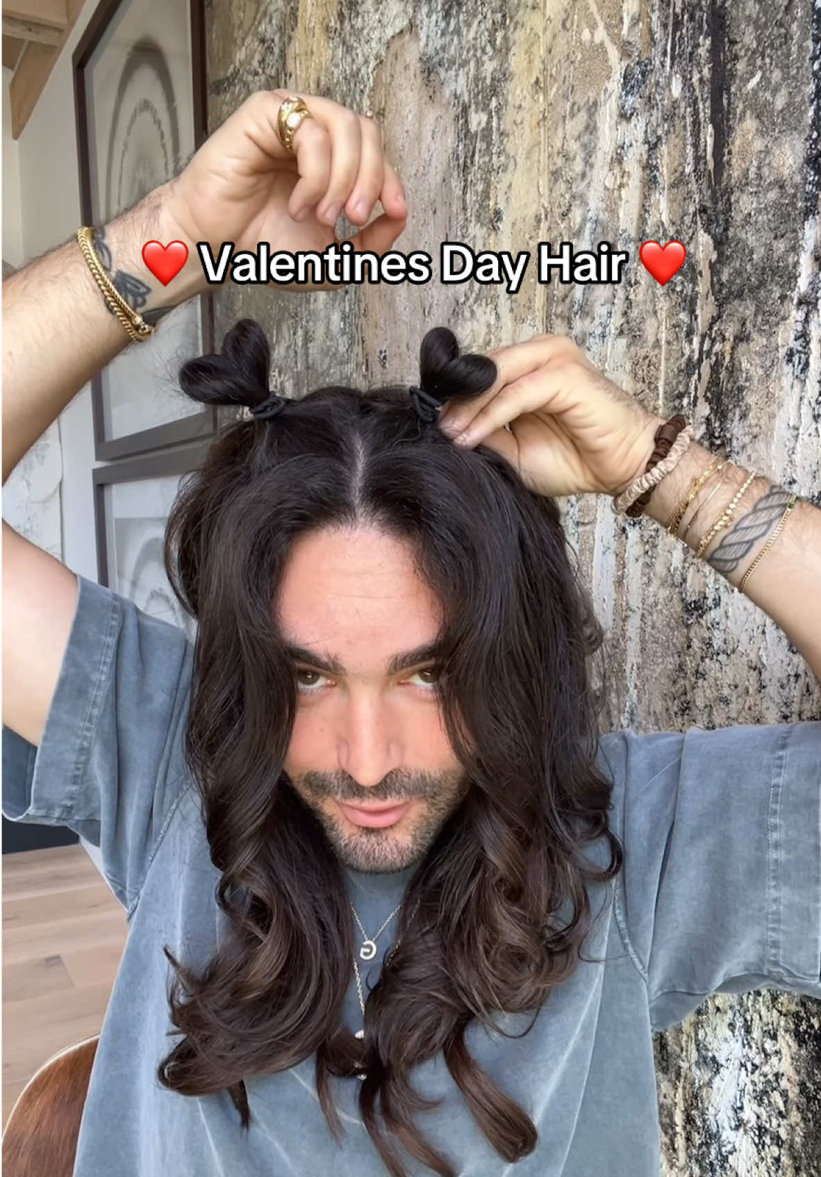 the perfect Valentine’s Day #hairstyle DOES exist 😍 #hairtok #hairtutorial 