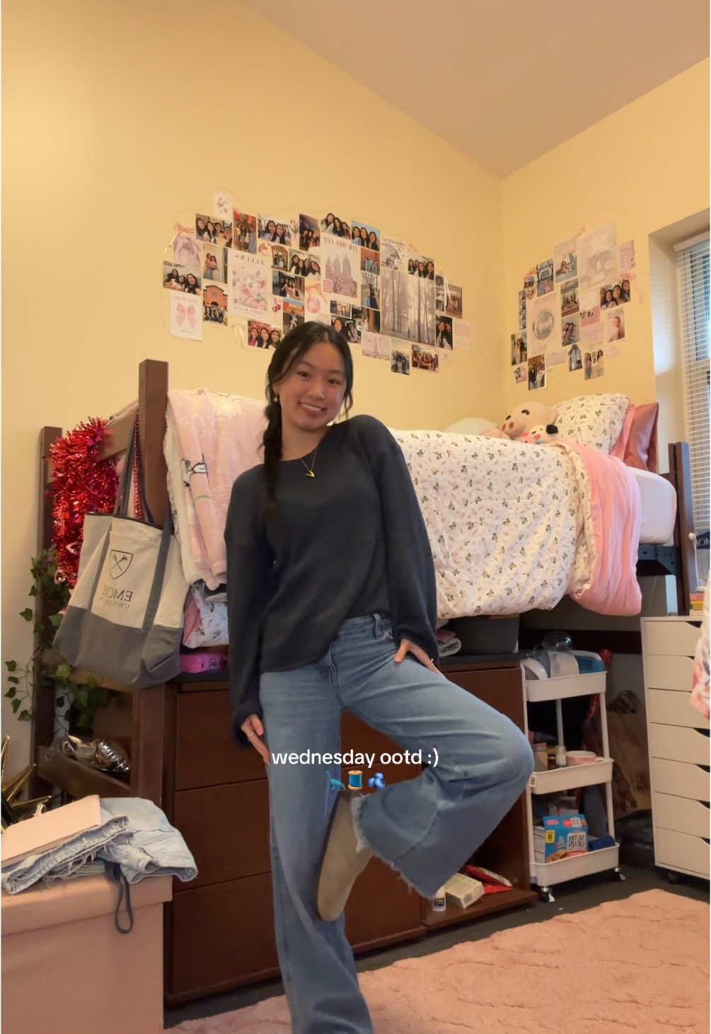 feeling very blue today 🩵 #digitaldiary #OOTD #schoolootd #outfitinspo #collegeootd #fashiontiktok #fashion 